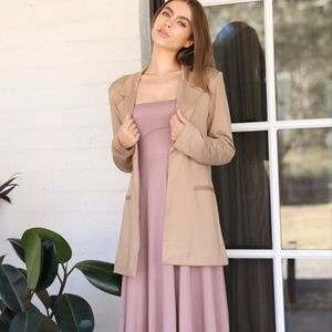 Luxe Latte Blazer by Mod Squad size 4 NEW with tags